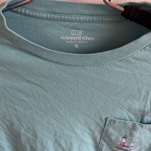 Vineyard Vines Boy’s Teal Short Sleeve Tee